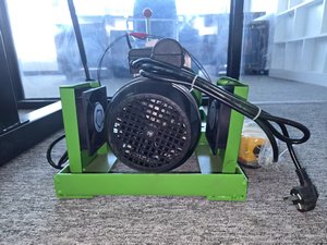 मोटर चालित ट्रॉली के साथ 500 किलोग्राम क्षमता उच्च गति वाली पुली प्रणाली पोर्टेबल लिफ्ट वाच - Product Image 4