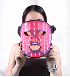 Beauty Equipment Silicone Red Light Therapy Mask Led Facial Mask Therapy