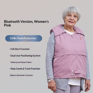 Gilet de sécurité pour personnes âgées à réponse rapide et facile à porter avec déploiement automatique d'airbag et amortissement intelligent pour une <span class=keywords><strong>réduction</strong></span> fiable des blessures - Product Image 5