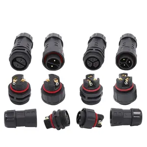 Customized 2 3 Pin Connector Wire Male Female Assembly Connector 300V Low Voltage Plug And Socket