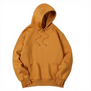 Custom Wholesale Design Men Acid Wash Hooded Sweatshirt Cotton French Terry Fleece Blank Streetwear Hoodie - Product Image 3