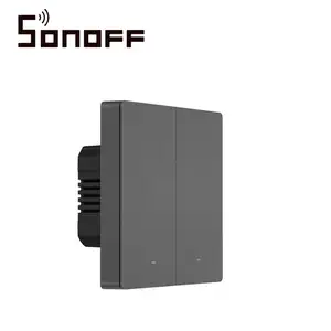Sonoff-Interruptor de pared M5 SwitchMan de 1/2/3 entradas, Control remoto, temporizador de luz inteligente, Alexa y Google Home, novedad