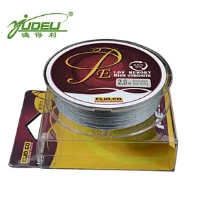 Yudeli Dali Horse Fishing Line 100 Meters PE Series Single Color Gray Braided Fishing Line Fire Line Long-term Supply