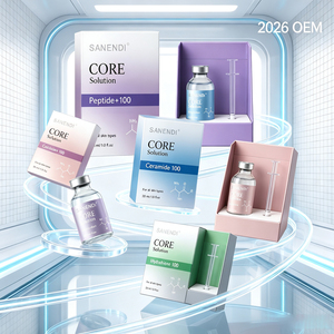 Sérum OEM Anti-âge Éclaircissant et Réparateur à l'Acide Hyaluronique, Peptides, Céramides, Collagène, Glutathion, Exosomes et Vitamine K - Product Image 4
