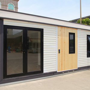 Maisons conteneurs modulaires préfabriquées démontables et portables de 20 et 40 pieds à prix compétitif pour bureaux et hôtels, en panneaux sandwich, livrées en kit. - Product Image 2
