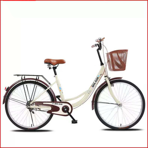 จักรยานซิตี้สไตล์คลาสสิกสำหรับสุภาพสตรี พร้อมตะกร้า - Product Image 4