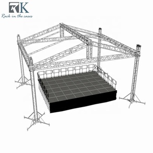 Estructura de Aluminio para Eventos, 290*290mm, Plateada, para Conciertos, Bodas, Espectáculos de Iluminación, Portátil - Product Image 6