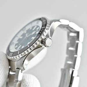 Reloj Mecánico Automático Clásico de Alta Calidad para Hombre, Esfera Negra, Bisel Giratorio Decorativo, Correa de Acero Inoxidable - Product Image 3