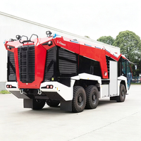 Truk Pemadam Kebakaran Bandara 6X6, Kendaraan Busa Air, Kualitas Bagus, Kendaraan Khusus, Pabrik Cina