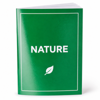 Service d'impression de livres A5 en carton avec logo personnalisé en relief pour catalogue d'entreprise, brochure, dépliant avec papier couché