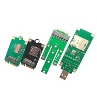 Adaptador USB con ranura para tarjeta SIM Mini Pcie a para módulo LTE Minipcie 2. 2/A SIM7600G/A/SIM7600G, 2, 2, 1, 2, 2, 2