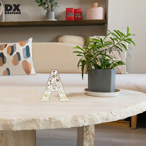 DX thiết kế tùy chỉnh MDF kênh chữ 3D Bảng chữ cái chữ không sáng kim loại thư ký - Product Image 6