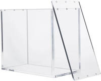 Vente en gros d'usine, étui magnétique transparent carré classique en acrylique pour boîte ETB TCG