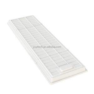 Thương Mại Nông Nghiệp Nhà Kính Nhà Máy Phát Triển <span class=keywords><strong>Container</strong></span> 60Cm X 120Cm Lớn Không Thấm Nước Thủy Canh Hệ Thống 4 "Sâu Cống Khay - Product Image 6