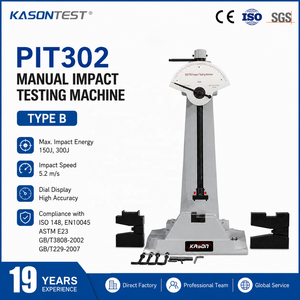 เครื่องทดสอบแรงกระแทกแบบแมนนวลสำหรับวัสดุโลหะ <span class=keywords><strong>ISO</strong></span> <span class=keywords><strong>148</strong></span> ASTM E23 เครื่องทดสอบแรงกระแทกแบบชาร์ปี - Product Image 2
