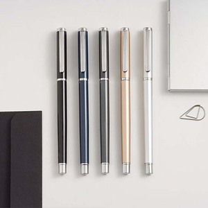 Stylo en métal bronze écologique et durable de 0,5 mm, idéal pour les routines administratives de bureau écoresponsables - Product Image 6