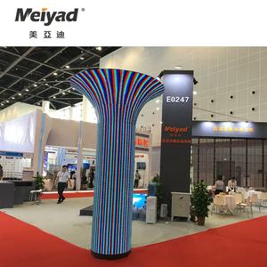 Écran LED flexible personnalisé P4 intérieur <span class=keywords><strong>Trompette</strong></span> Écran LED créatif - Product Image 5