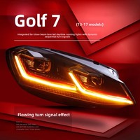 Phare à LED pour VW Golf 7 MK7 2013-2016 Golf7 DRL Dynamic Signal Head Lamp Projector Automotive Accessories