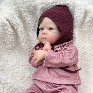 18 Zoll Günstige Afrikanische Weinen Babypuppen Neugeborenes Silikon Realistischer Ganzkörper Kleidung Junge Komplett Reborn Puppen als Spielzeug - Product Image 6