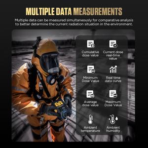 AUTOOL ND300 портативный дозиметр высокого диапазона, измеритель плотности излучения - Product Image 3