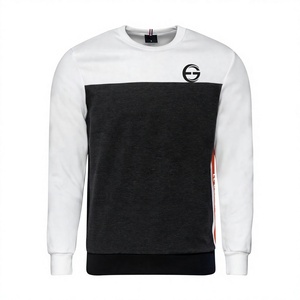 Échantillon de haute qualité Sweat-shirt pour homme Tapisserie jacquard personnalisée Manches Pull-over Hoodies Sweat-shirt - Product Image 1