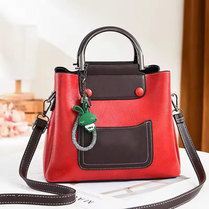 High Quality Wholesale OYAR Vintage Fashionable Women's High School Girls <b>Pillow</b> Shape Backpack Zipper Closure PU Material - Product Image 4