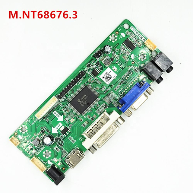 TV LCD Screen Panel 7"~55" LCD TV Parts Full HD LCD Controller Boards M.NT68676.3