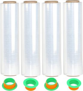 Rollo de Plástico Transparente de Polietileno de Baja Densidad (PE LDPE) para Envolver, Proteger y Embalar Palés - Product Image 3