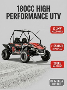Véhicule tout-terrain XuanYu 180cc à essence 4 temps avec transmission par arbre, vitesse maximale de 65 km/h et capacité de charge de 200 kg - Product Image 3