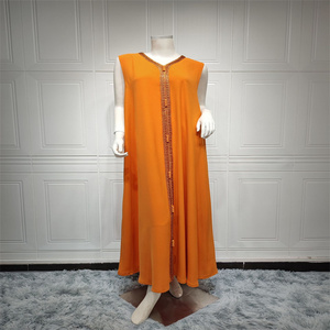 Produits tendances Moyen-Orient Femmes Costume arabe Robe ethnique transfrontalière Jalabiya Dubaï Vêtements musulmans - Product Image 4
