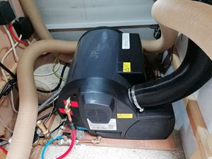 JP Populaire Nouveau noir 4kw 12v air et eau diesel combi chauffage pour RV camping-car van caravane similaire à <span class=keywords><strong>truma</strong></span> - Product Image 6