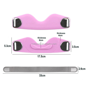 シリコーンPatellar Tendonサポートストラップ、ジェルパテラバンドバスケットボールの痛みを軽減、ピクルスボールランニングハイキング-膝ブレース - Product Image 5