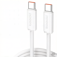 Câble de charge Type C 100W 5A avec puce E-Marker, câble de données tressé en silicone pour Samsung, MacBook, appareil photo, montre connectée