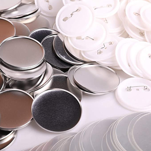 37mm Size Round DIY <strong>Button</strong> Badge MATERIAL Badge Making Materials Blank Pin <strong>Button</strong> Badge Material - Product Image 3