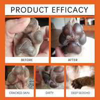 Bâton de baume de patte de chien sec biologique naturel protège hydratant de marque privée personnalisé baume de patte de chat