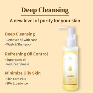 기름 먼지 제거에 효과적인 부드러운 투명 세안 피부 보호 배리어 잎 피부 편안하고 단단하지 않은 퍼밍 기능 - Product Image 3