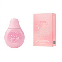 Teinte pour les lèvres et les joues en label privé, 12 g, 6 couleurs, fini mat velours, blush liquide longue tenue, imperméable, vente en gros