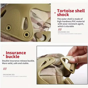 Al por Mayor, Rodilleras y Coderas Tácticas de Alta Calidad, Equipo de Caza y Deportes al Aire Libre, Rodilleras Protectoras de Seguridad Hechas de Esponja - Product Image 2