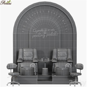 Tazón de Spa de pedicura de lujo de nuevo diseño <span class=keywords><strong>2026</strong></span> con Jet Throne sofá de ocio Silla de pedicura para niña - Product Image 2