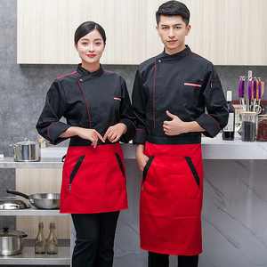 Nuove Uniformi <span class=keywords><strong>da</strong></span> Chef <span class=keywords><strong>per</strong></span> Uomo e Donna, Giacche a Maniche Lunghe, Abbigliamento <span class=keywords><strong>per</strong></span> <span class=keywords><strong>Ristorazione</strong></span>, Uniformi <span class=keywords><strong>da</strong></span> <span class=keywords><strong>Lavoro</strong></span> <span class=keywords><strong>per</strong></span> Cucina, Abiti <span class=keywords><strong>da</strong></span> Cucina - Product Image 3