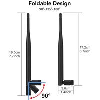 Antenne dipolaire Wi-Fi pleine bande 2.4G 4G 5G Lora SMA-mâle pour routeur CPE, tendances 2026, 915 868, antenne réseau mobile 5G