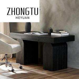 Oficina <span class=keywords><strong>de</strong></span> secretaria antigua contemporánea, jefe <span class=keywords><strong>de</strong></span> madera maciza, recepción <span class=keywords><strong>de</strong></span> ordenador, escritorio <span class=keywords><strong>de</strong></span> <span class=keywords><strong>estudio</strong></span>, escritorio <span class=keywords><strong>de</strong></span> escritura, banco <span class=keywords><strong>de</strong></span> trabajo <span class=keywords><strong>de</strong></span> <span class=keywords><strong>estudio</strong></span> personalizado - Product Image 5