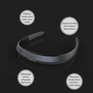 Masseur de <span class=keywords><strong>tête</strong></span> rechargeable USB style bandeau, pour un <span class=keywords><strong>massage</strong></span> doux du front, soulagement des irritations mentales, soin quotidien de la peau de la <span class=keywords><strong>tête</strong></span> et soin cosmétique - Product Image 4