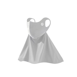 Máscara Protectora Solar de Nylon Ice Silk, Protector de Cuello Transpirable, Protección UV Facial Completa, Verano, Unisex, Elegante, para Viajes - Product Image 2