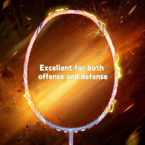 Wavaw 5U Chuyên Nghiệp Cao Căng Thẳng Cạnh Tranh Vợt Cầu Lông Graphite Carbon Sợi Cầu Lông Vợt - Product Image 3