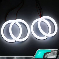 E36 E38 E39 E46 Coupe Angel Eyes Upgrade-Anneaux de halo LED bicolores avec effet coton SMD
