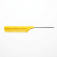 Peigne à queue de pie professionnel de 22 cm pour le coiffage en salon |   Peigne à cheveux anti-statique à dents fines avec aiguille en acier inoxydable