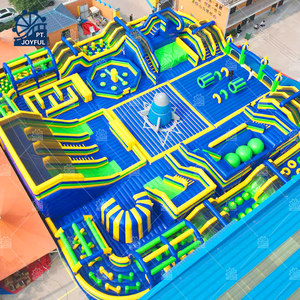 Circuito de Obstáculos Inflable Gigante para Niños, Parque Inflable en Venta, Castillo Inflable Comercial para Niños, Casa de Brinco - Product Image 1
