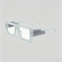 Montura De Gafas 2026 montures optiques vogue en acétate de luxe à basse quantité minimale de commande carré