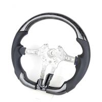   Volant en fibre de carbone forgée en forme de V, sport haut de gamme, fond plat, remplacement amélioré pour la plupart des modèles, performance optimisée
